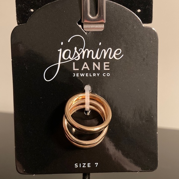 Jasmine Gold Ring Set